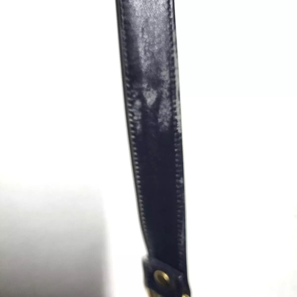 Adrienne Vittadini navy and white bucket bag - Picture 6 of 9